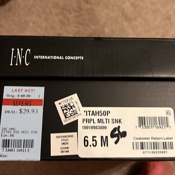 INC Zitah Mid Heel Pump size 6.5 - Picture 9 of 9
